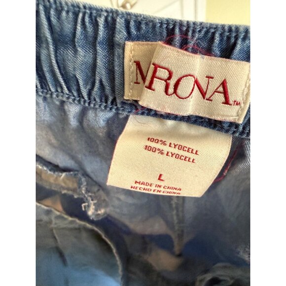 Merona Wide Leg Mid-Rise Casual Pull On Pants Large NWT - Picture 6 of 6